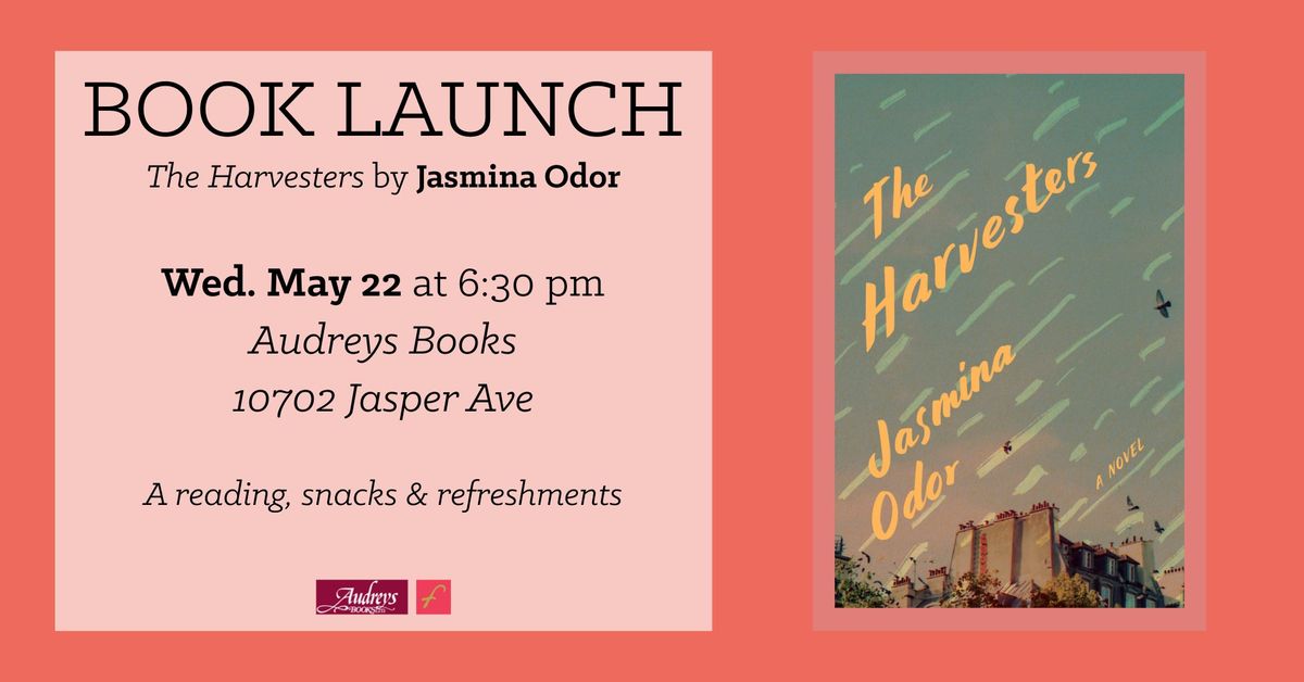 BOOK LAUNCH: The Harvesters by Jasmina Odor