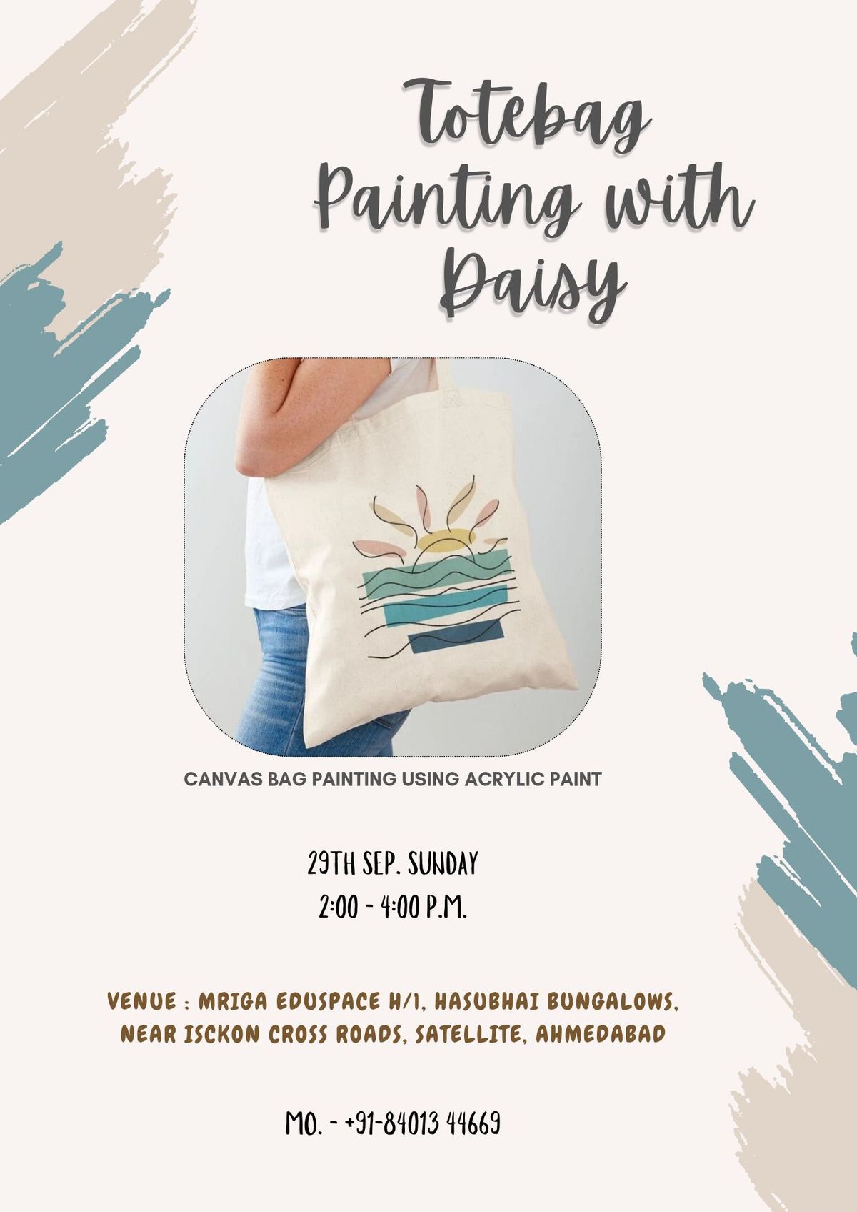 Total bag painting Workshop