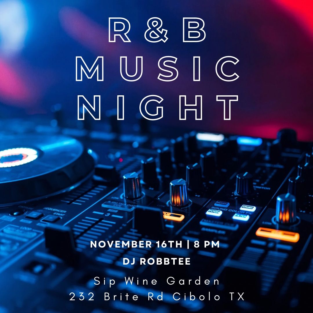 R&B Night @ Sip Wine Garden 