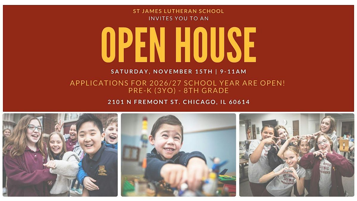 St. James Lutheran School - Open House