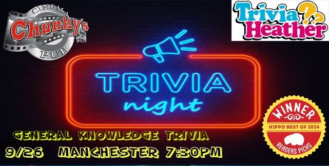 21+ Trivia Nite -General Knowledge!!!!