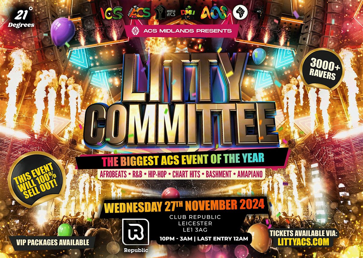 LITTY COMMITTEE 2024 - THE BIGGEST ACS EVENT OF THE YEAR