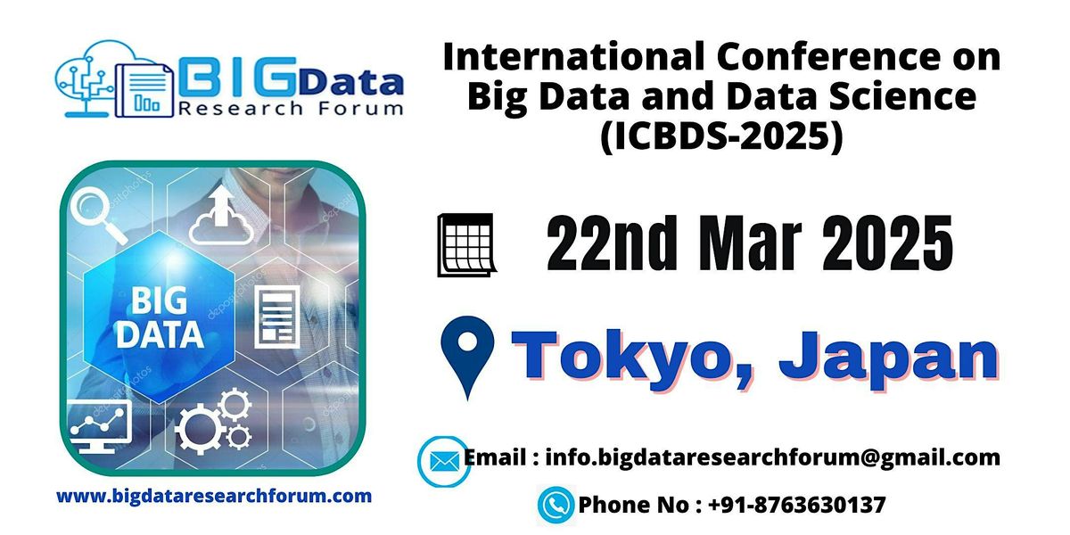 International Conference on Big Data and Data Science