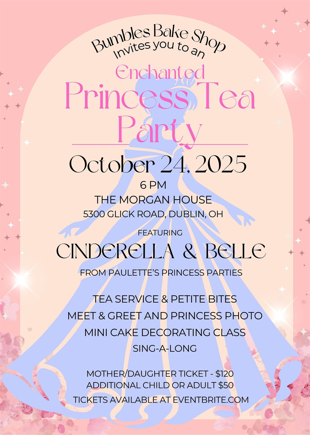 Bumbles Bake Shop's Enchanted Princess Tea Party