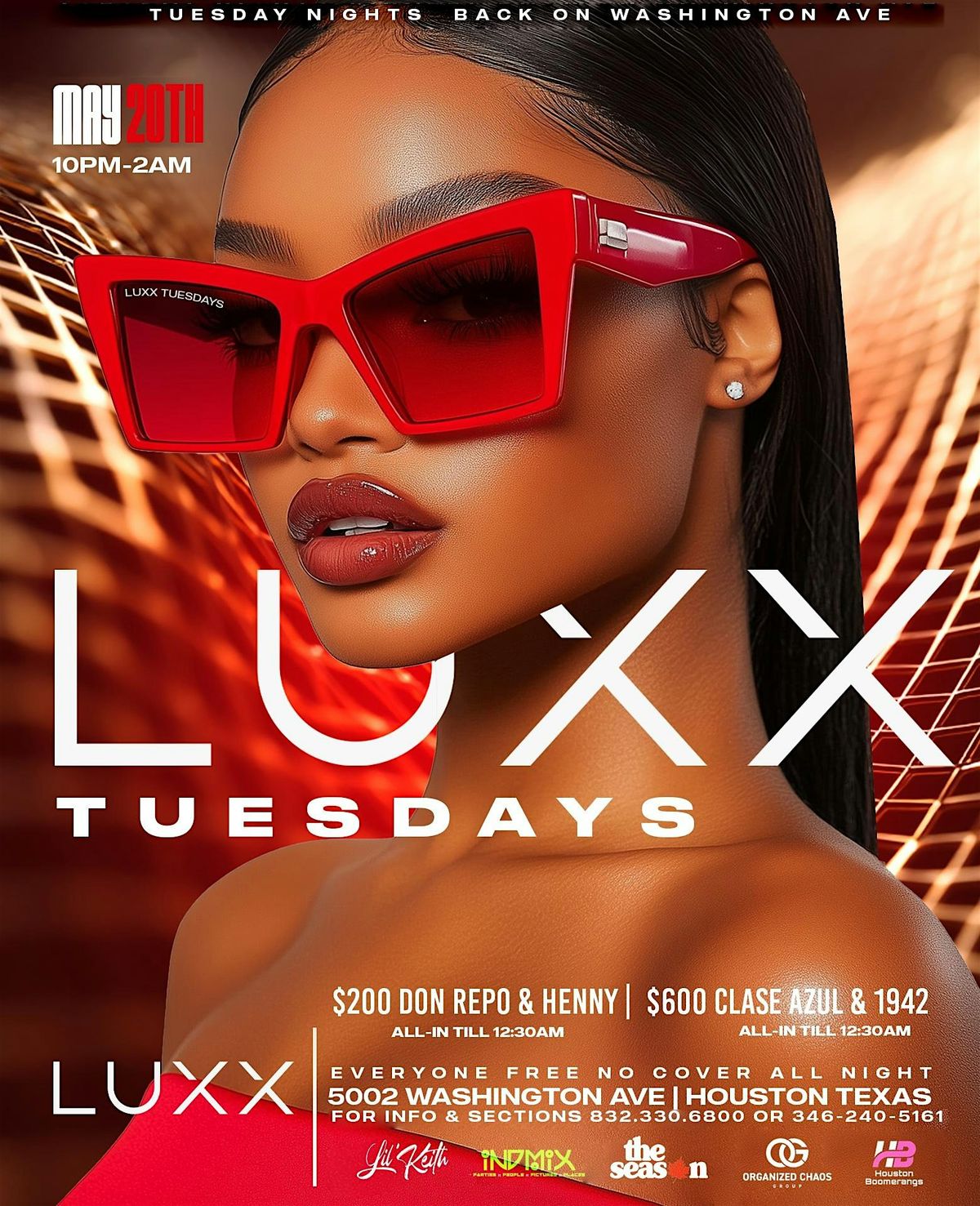 ALL NEW LUXX TUESDAYS Industry Night at LUXX Lounge