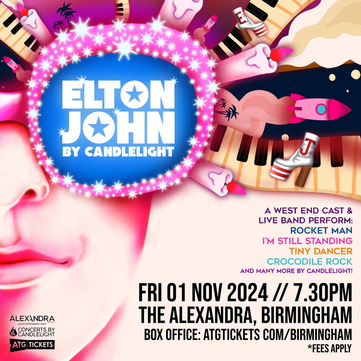 Elton John By Candlelight At The Alexandra, Birmingham