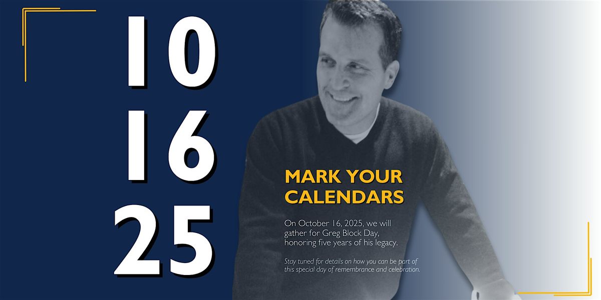 Atlanta's Greg Block Day- 5 Years Honoring His Legacy