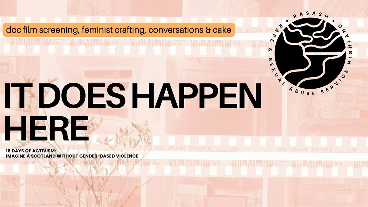 16 Days of Activism: Community Film Screening, Conversation & Crafts