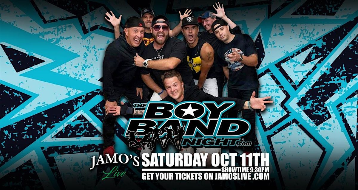 The Boy Band Night at Jamo's Live