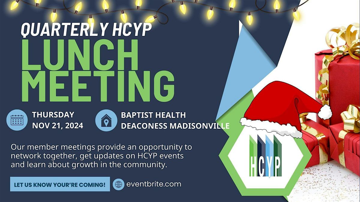 HCYP Gives Back: Christmas Luncheon