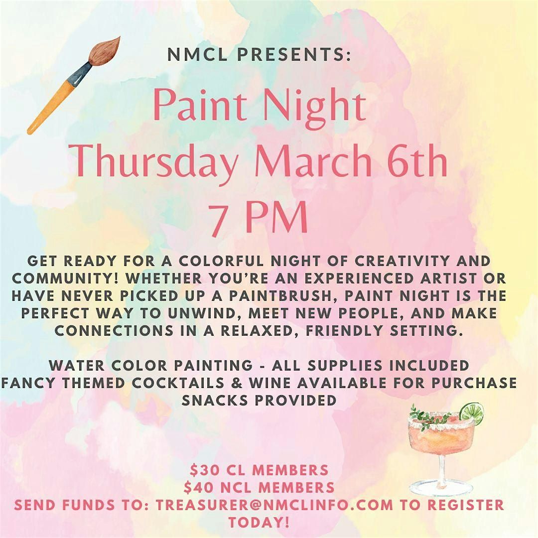 NMCL Paint Night!