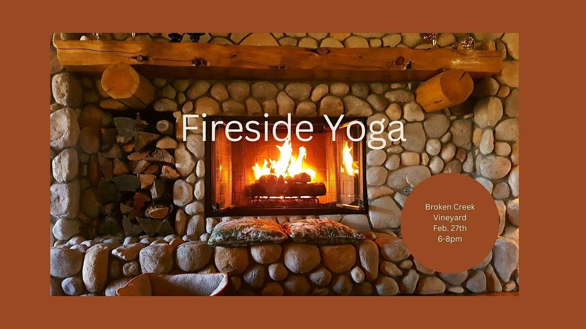 Fireside Yoga at Broken Creek Vineyard