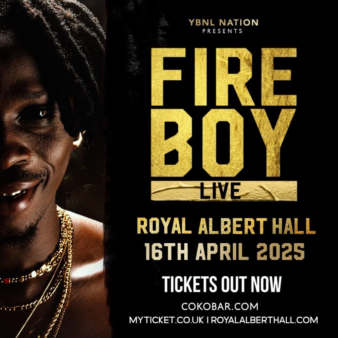 Fireboy DML at Royal Albert Hall