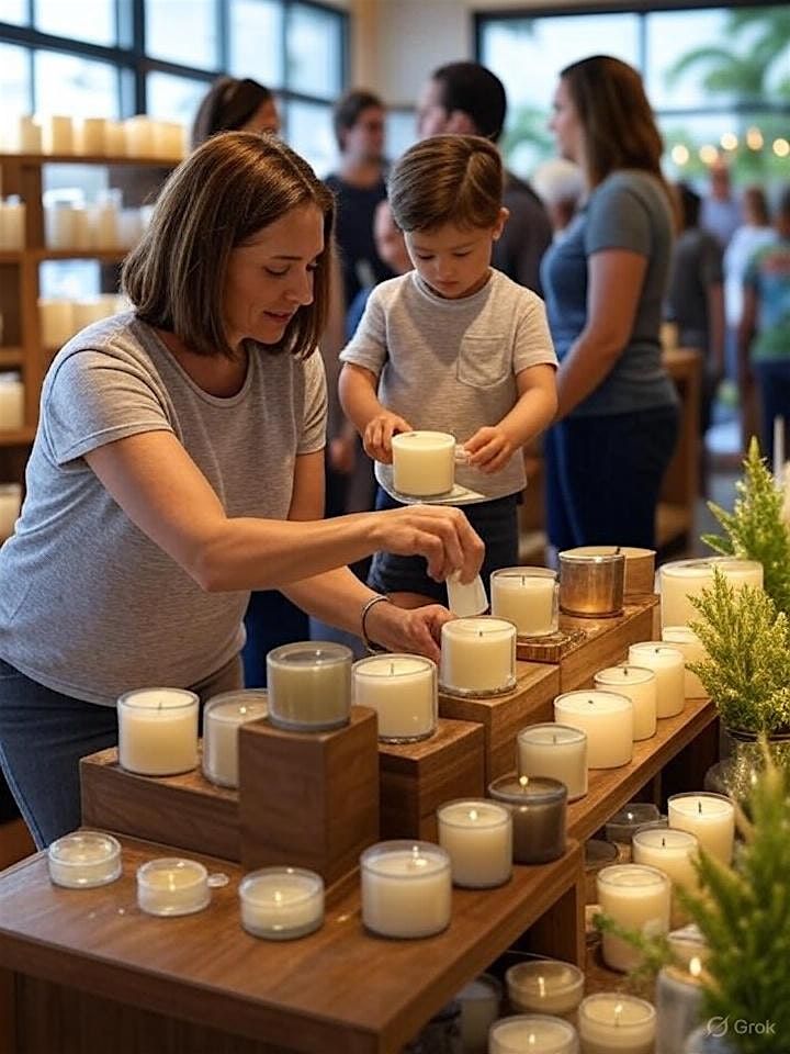 Mommy & Me "Let's Pour" Candle Making