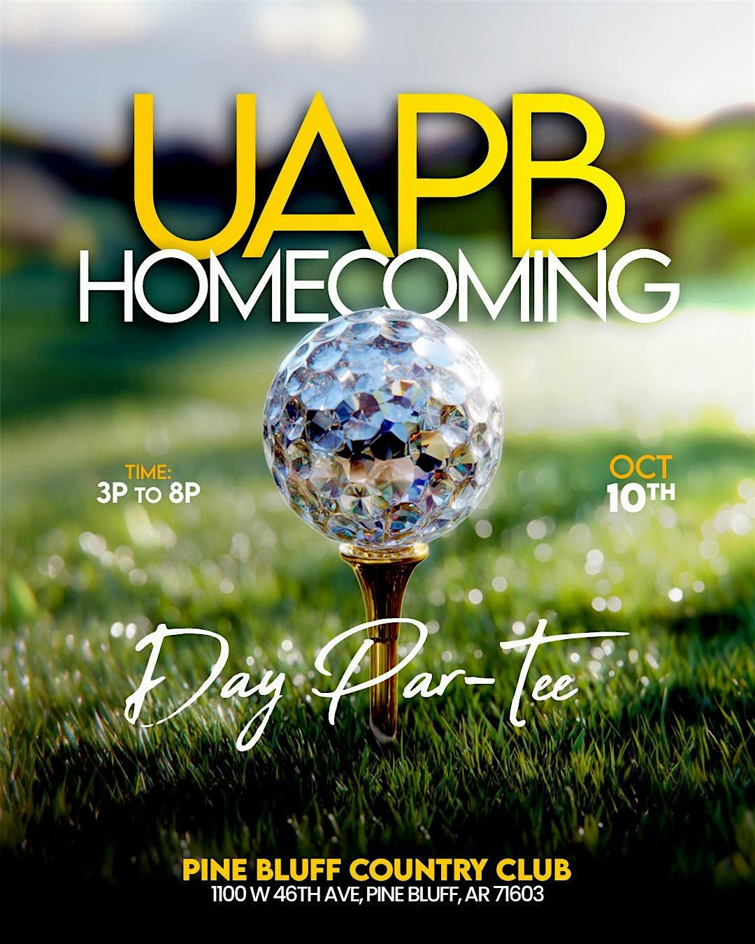 UAPB Homecoming Day PAR-TEE