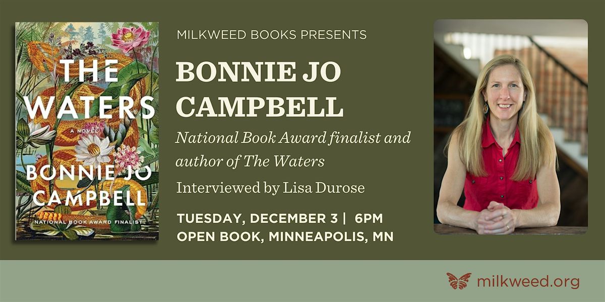 In person: Bonnie Jo Campbell at Open Book