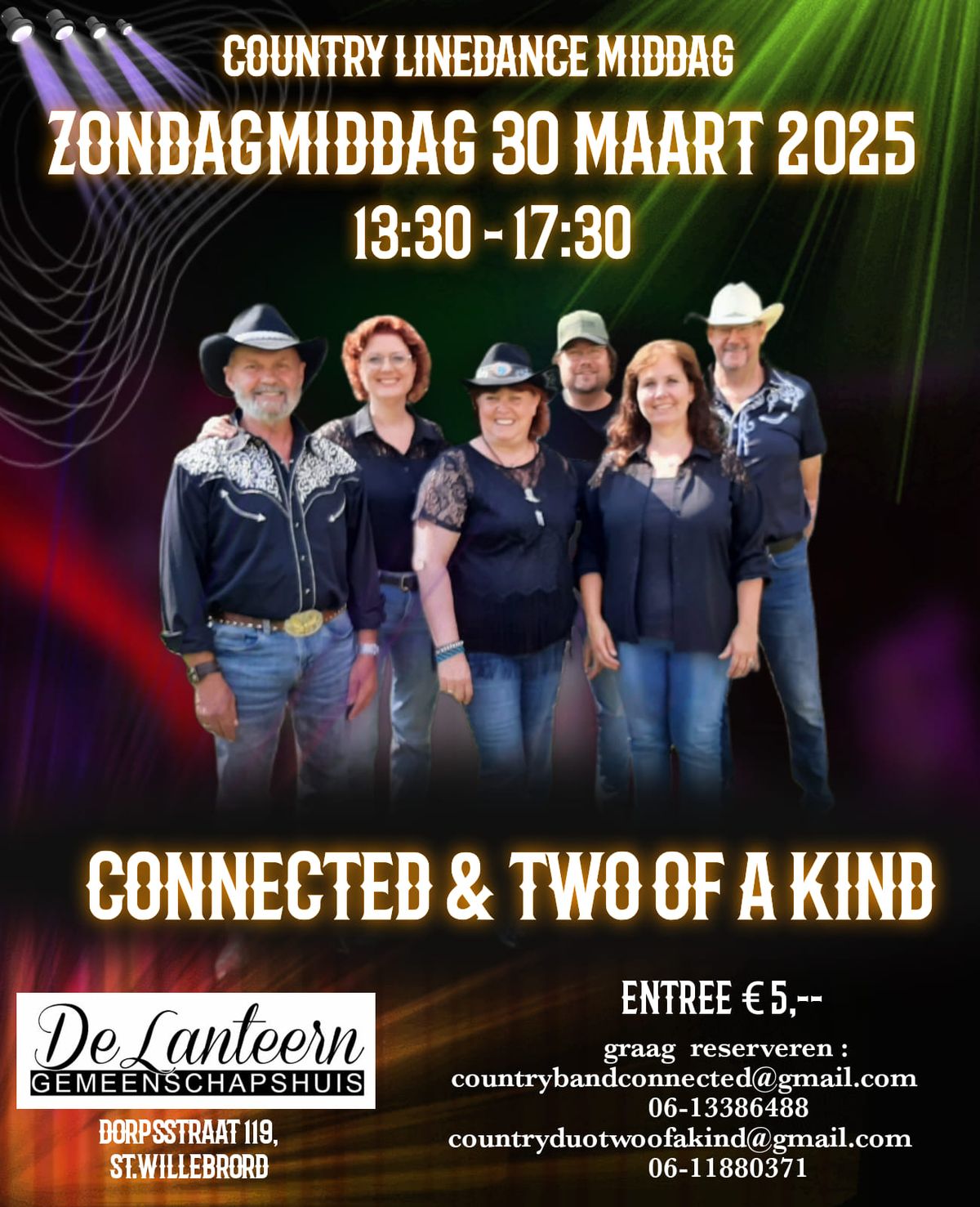 Country line dance middag 