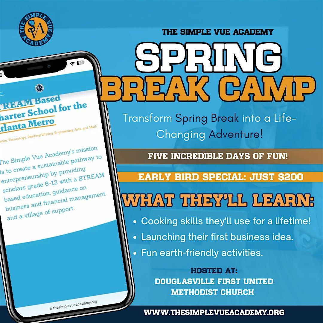 The Simple Vue Academy Spring Break Camp