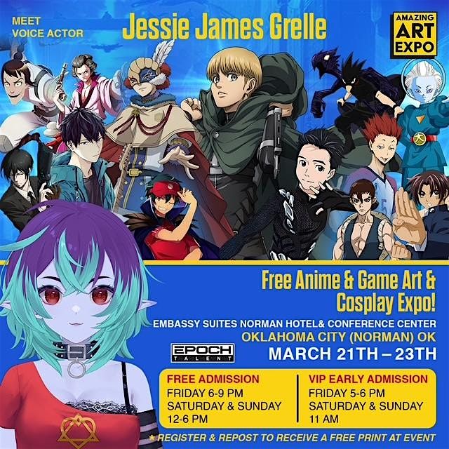 Free Anime & Cosplay Expo:  Oklahoma City (Norman) OK