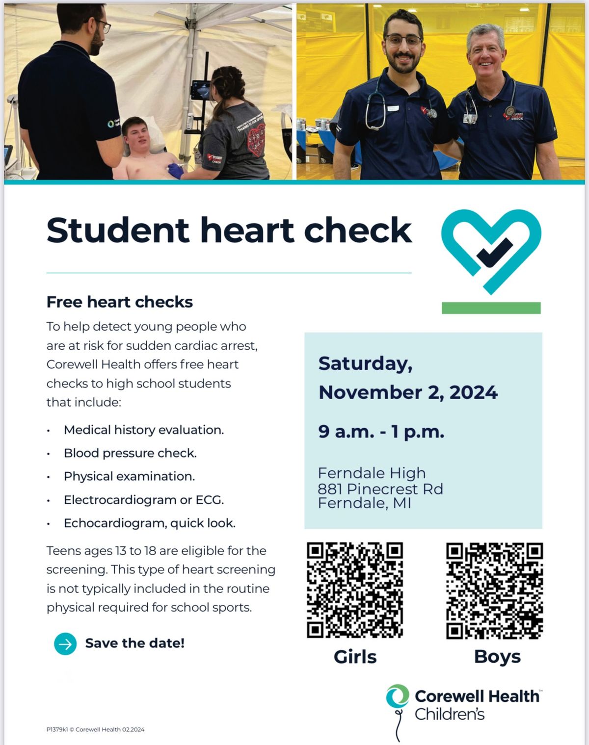 Teen Heart Health Checkup