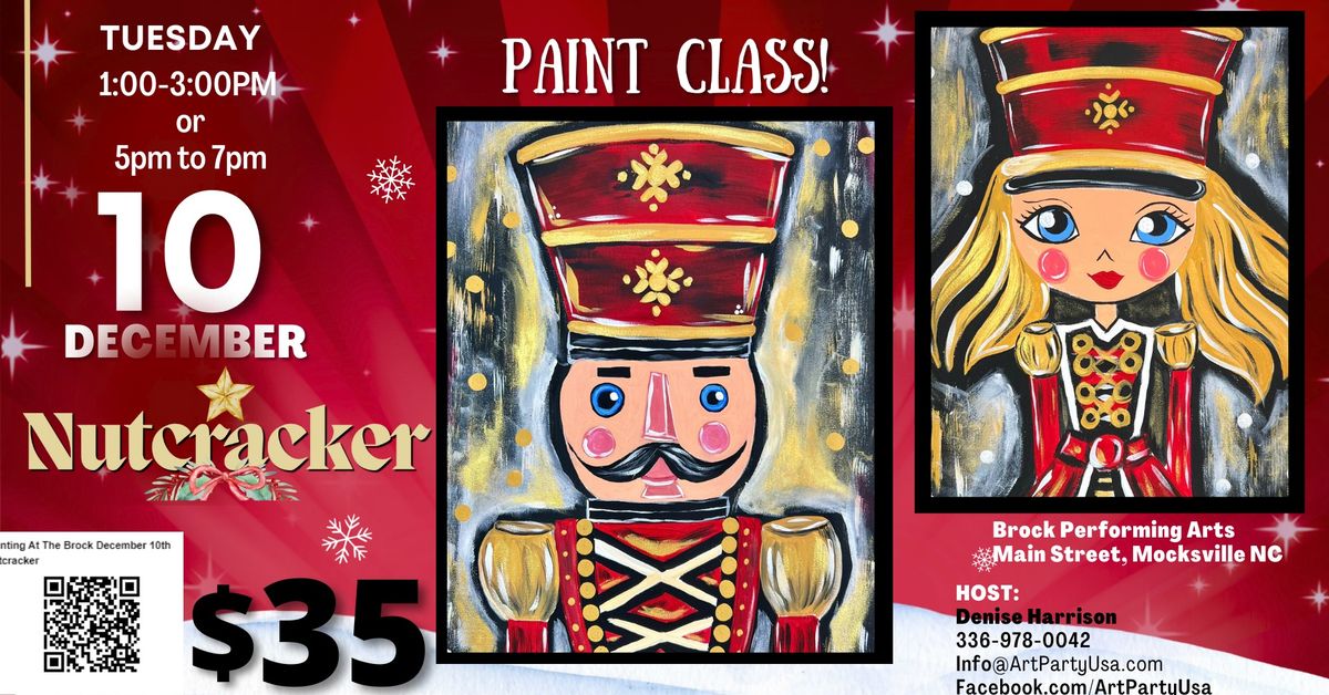 Paint at The Brock Nutcracker