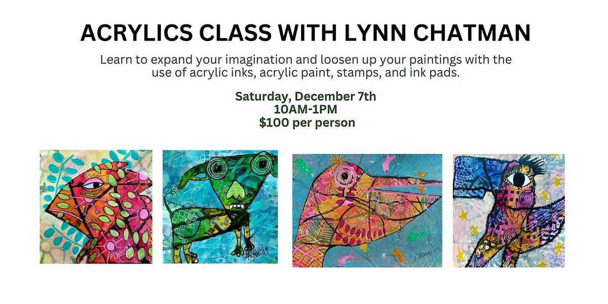 Acrylics with Lynn Chatman