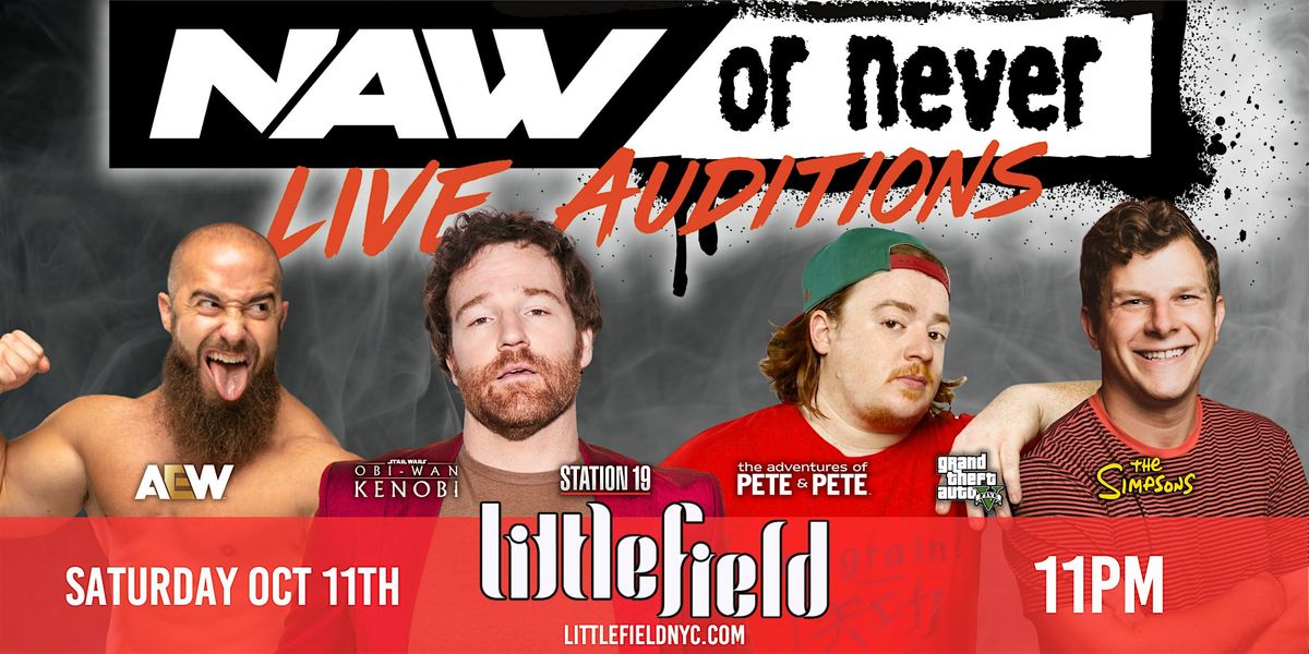 NAW Wrestling Comedy with Kyle Gordon, Danny Tamberelli & more