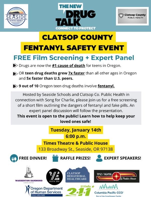 Clatsop County Fentanyl Safety Event