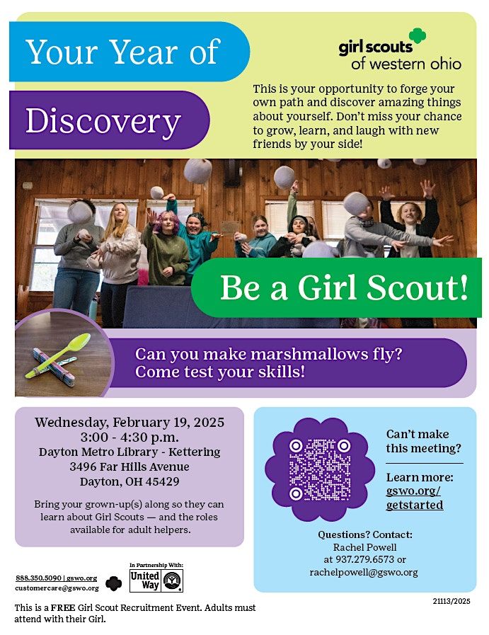 Girl Scout's Catapult Party