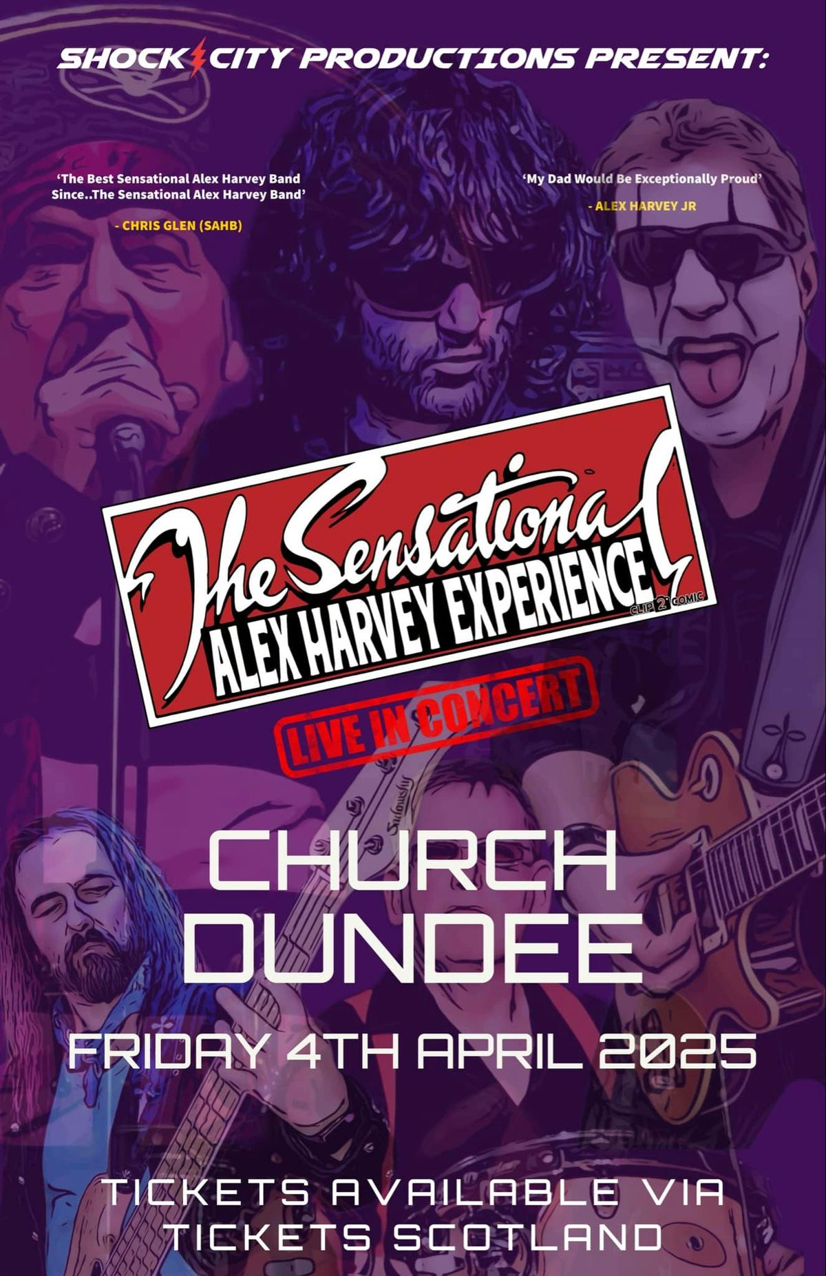 The Sensational Alex Harvey Experience Live 