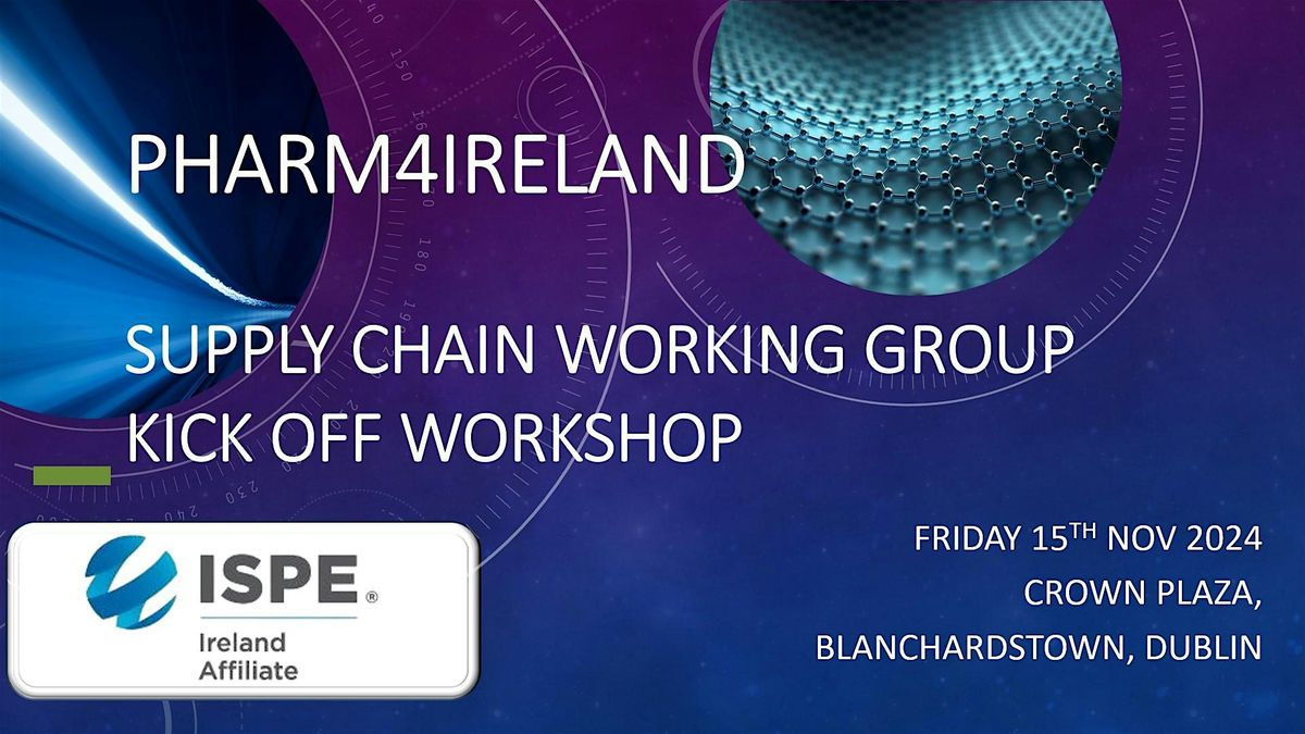 ISPE IRL Pharma4 working group