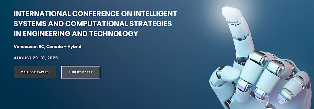 International Conference on Intelligent Systems and Computational Strategie