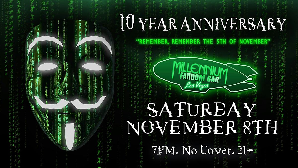 Millennium FANDOM BAR's 10 Year Anniversary Party!!