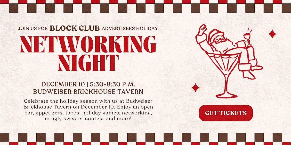 Block Club Advertisers Holiday Networking Night