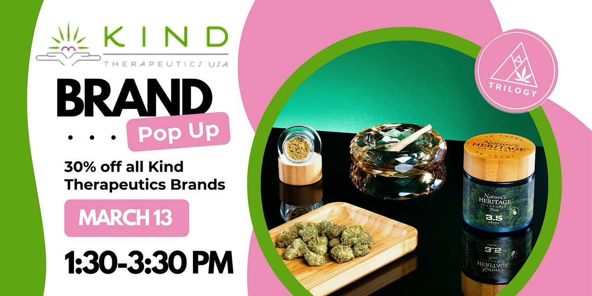 Kind Therapeutics Pop Up & Sale