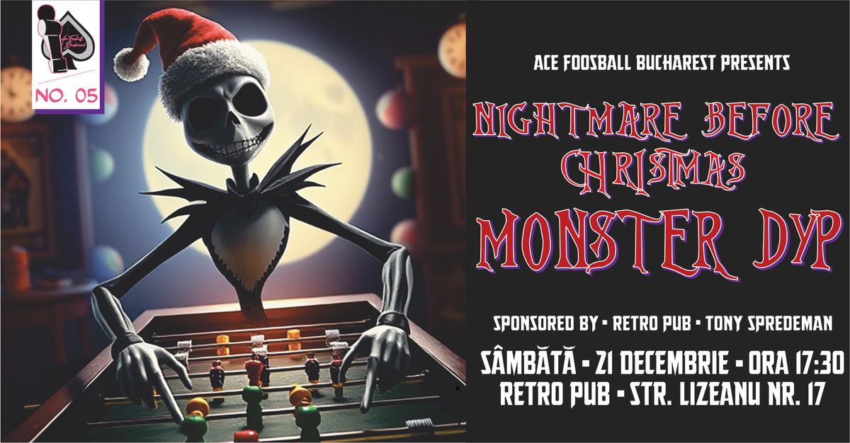 Nightmare before Christmas - Monster DYP