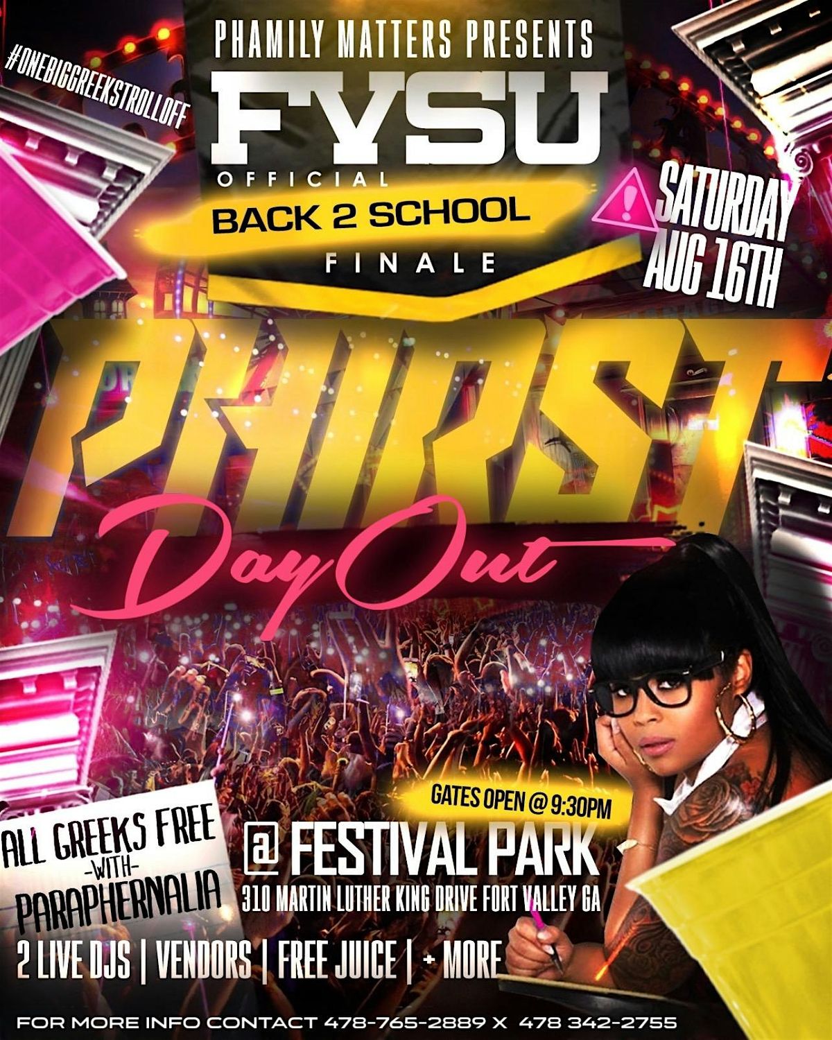 Phirst Day Out Back 2 School Finale