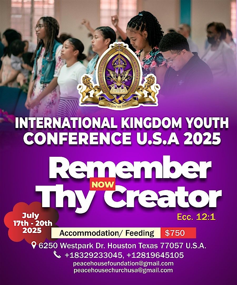 INTERNATIONAL KINGDOM YOUTH SEMINAR, U.S.A, 2025.