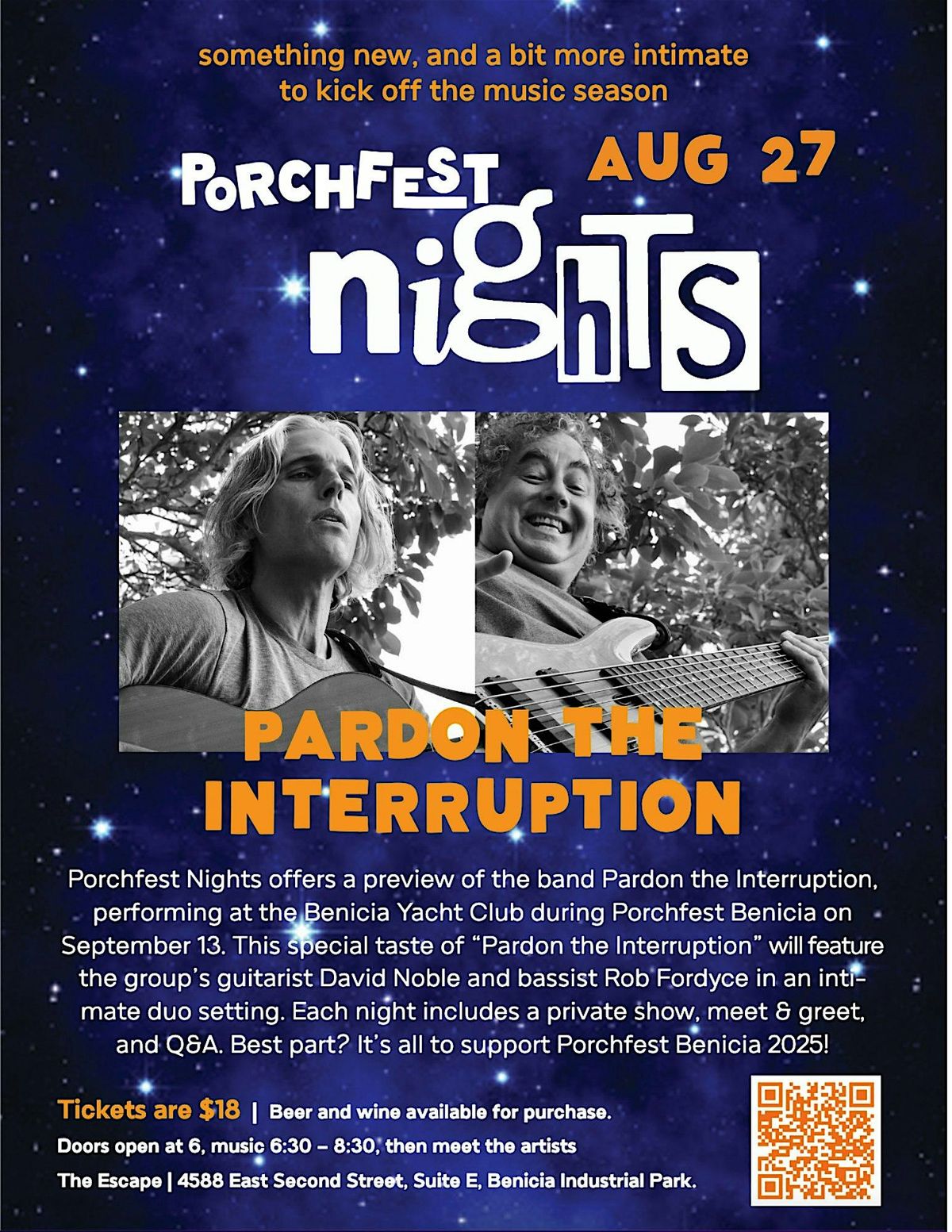 Porchfest Nights -  Aug 2025