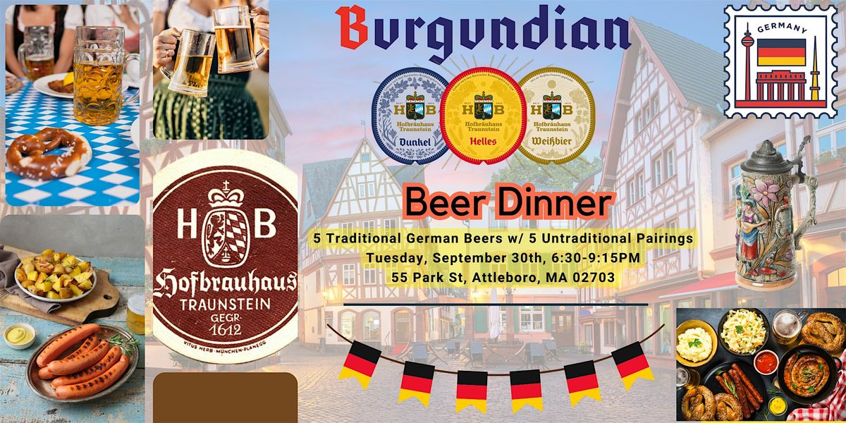 5-Course German Beer Dinner feat Hofbr\u00e4u Traunstein