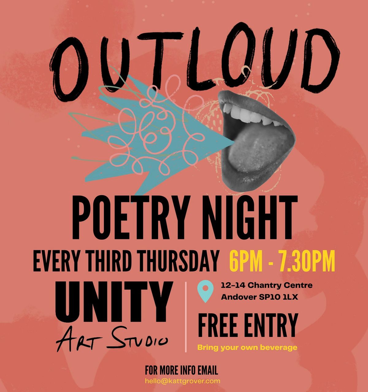  OUT LOUD Poetry & Spoken Word Night