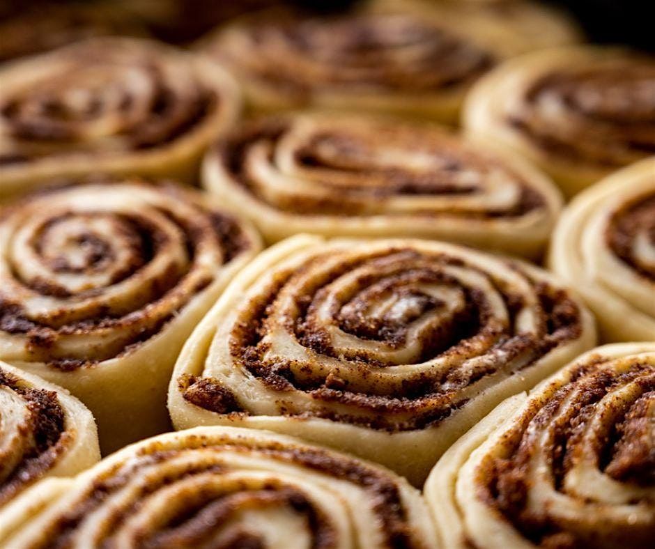 GF baking class  : Cinnamon rolls