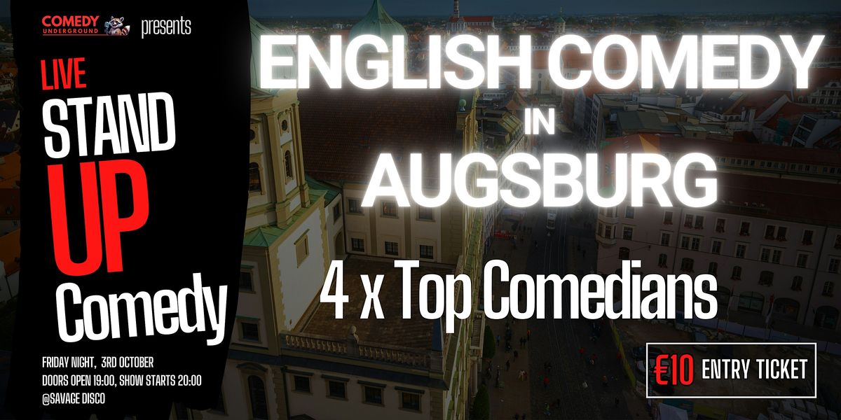 English Standup Comedy in Augsburg - Showcase!