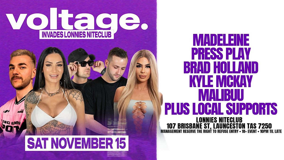 Voltage Invades Lonnies Niteclub [Nov 15]
