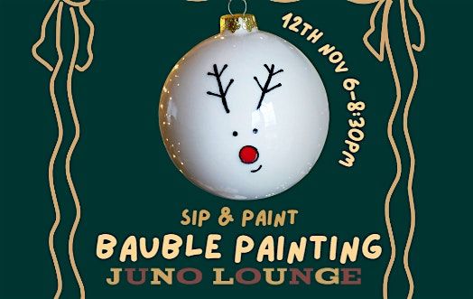 Bauble painting at juno lounge