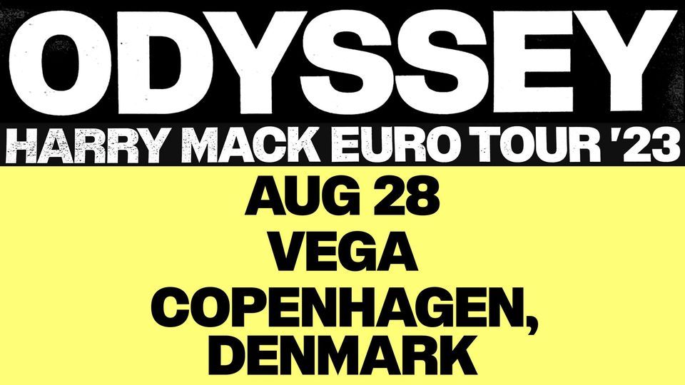 HARRY MACK ODYSSEY TOUR 2023 - COPENHAGEN