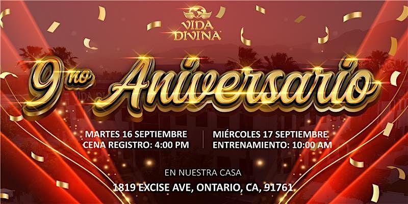 Vida Divina 9.\u00ba Anniversario