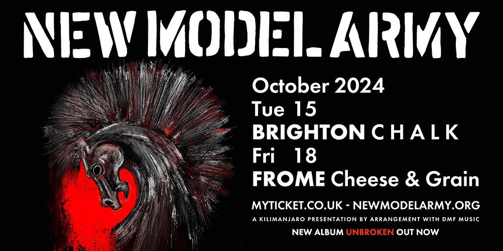 New Model Army - Unbroken Tour Part II - Brighton