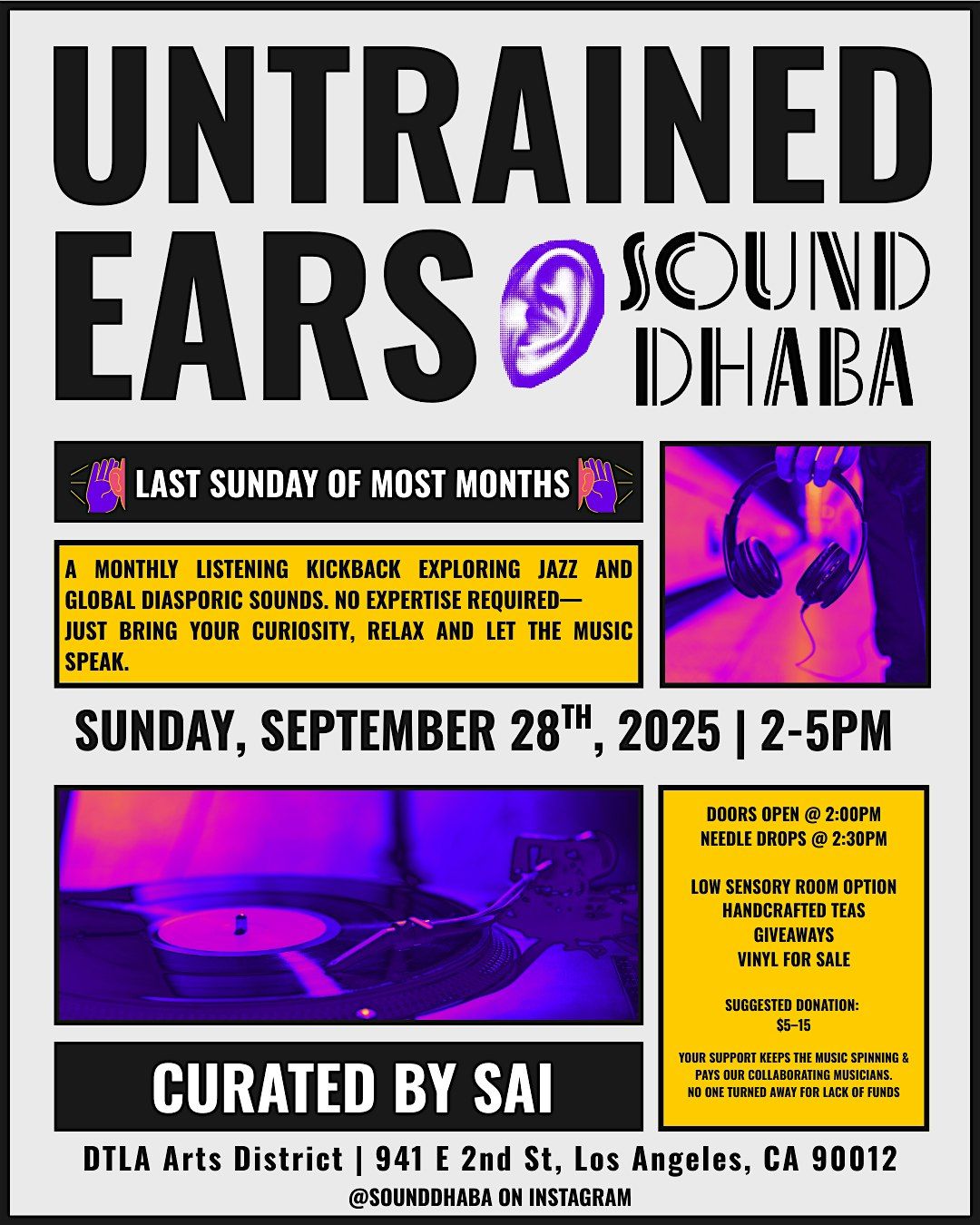 Sound Dhaba Presents: Untrained Ears