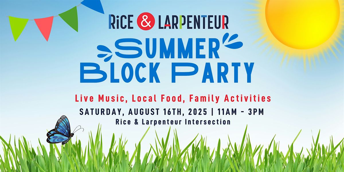 Summer Block Party at Rice & Larpenteur 2025
